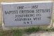 Josephburg Baptist Freedom Settlers Cemetery